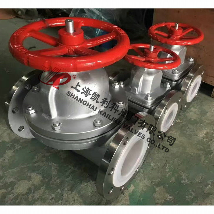 G41F46不鏽鋼襯氟隔膜閥